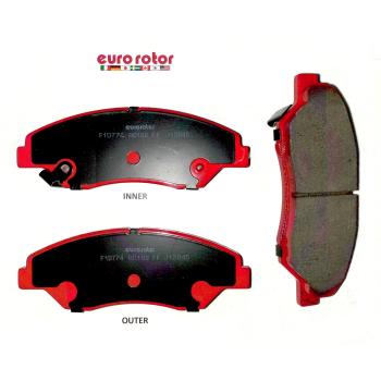 1999 Kia Sportage Disc Brake Pad Front Eurorotor ID774 image 1 of 1
