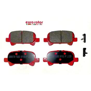 2003 Toyota Avalon Disc Brake Pad Rear Eurorotor ID828 image 1 of 1