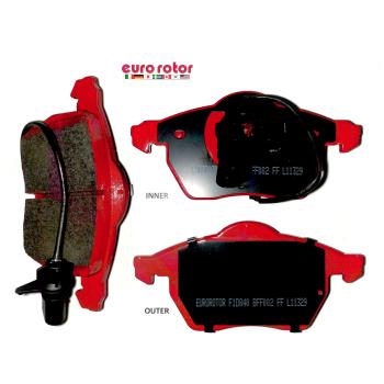 2003 Audi A4 Disc Brake Pad Front Eurorotor ID840 image 1 of 1