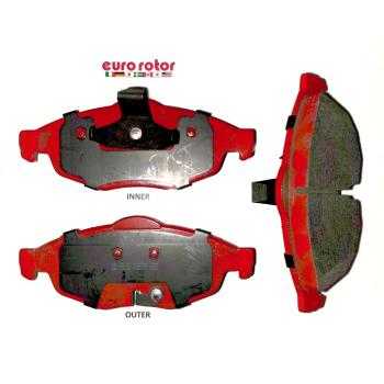 2001 Chrysler Sebring Disc Brake Pad Front Eurorotor ID869 image 1 of 1