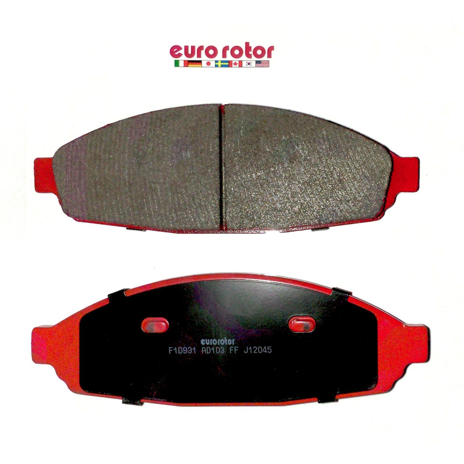 Eurorotor ID931H Disc Brake Pad product image 1 of 1