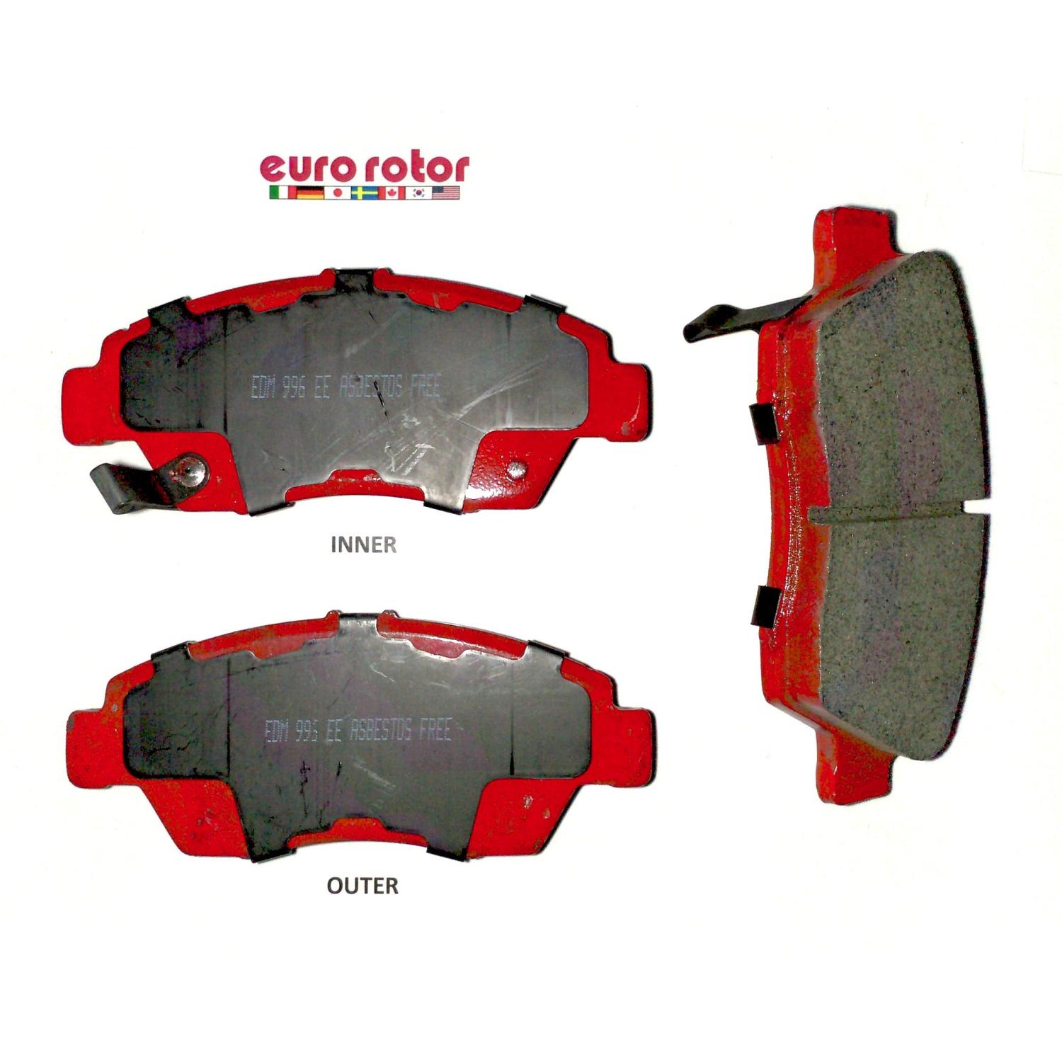 Eurorotor ID948H - Disc Brake Pad Eurorotor ID948H Disc Brake Pad product image 1 of 1