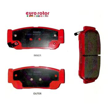 2006 Kia Sedona Disc Brake Pad Rear Eurorotor ID954H image 1 of 1