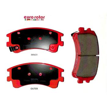 2004 Mazda 6 Disc Brake Pad Front Eurorotor ID957H image 1 of 1