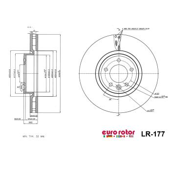 2019 Land Rover Range Rover Sport Disc Brake Rotor