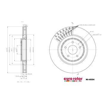 2022 Mitsubishi Outlander Disc Brake Rotor