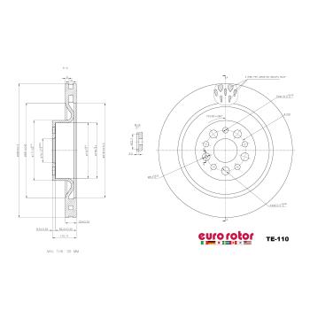 2023 Tesla X Disc Brake Rotor
