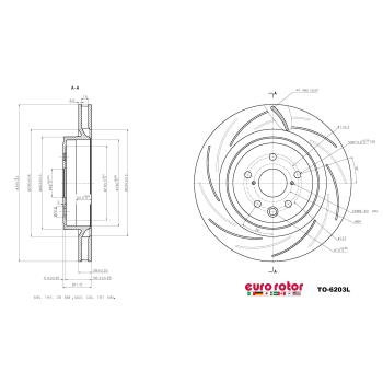 2015 Lexus RC F Disc Brake Rotor