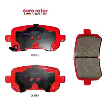 2012 Ram C/V Disc Brake Pad Rear Eurorotor XD1326H image 1 of 1