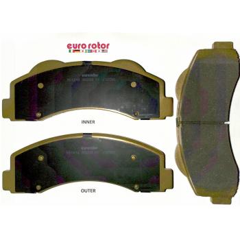 2013 Ford Expedition Disc Brake Pad Front Eurorotor XD1414H image 1 of 1