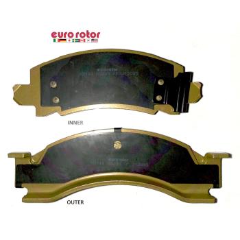 2000 Workhorse P30 Disc Brake Pad Front Eurorotor XD149H image 1 of 1