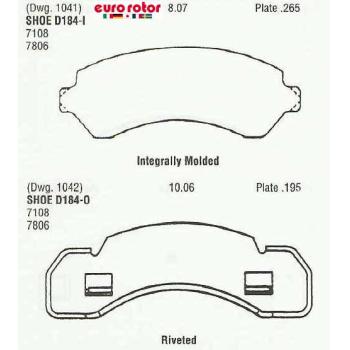1990 GMC C5000 Disc Brake Pad