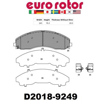 2020 Ford F-600 Super Duty Disc Brake Pad