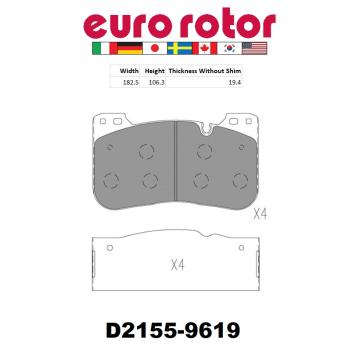 2022 BMW M850i xDrive Disc Brake Pad