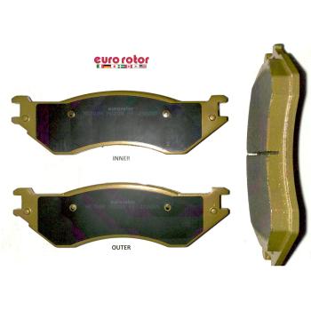 2007 Dodge Ram 3500 Disc Brake Pad Rear Eurorotor XD702AH image 1 of 1
