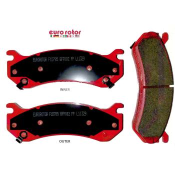 2001 Chevrolet Tahoe Disc Brake Pad Front Eurorotor XD785H image 1 of 1