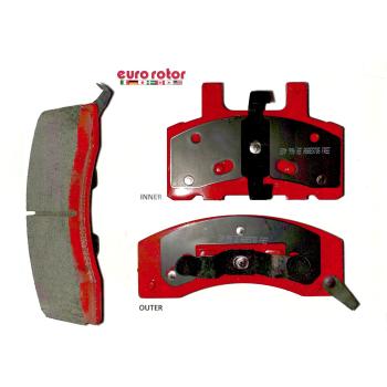 1998 GMC C3500 Disc Brake Pad Front Eurorotor XD845 image 1 of 1