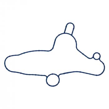 2021 Ford Police Interceptor Utility Engine Water Pump Gasket