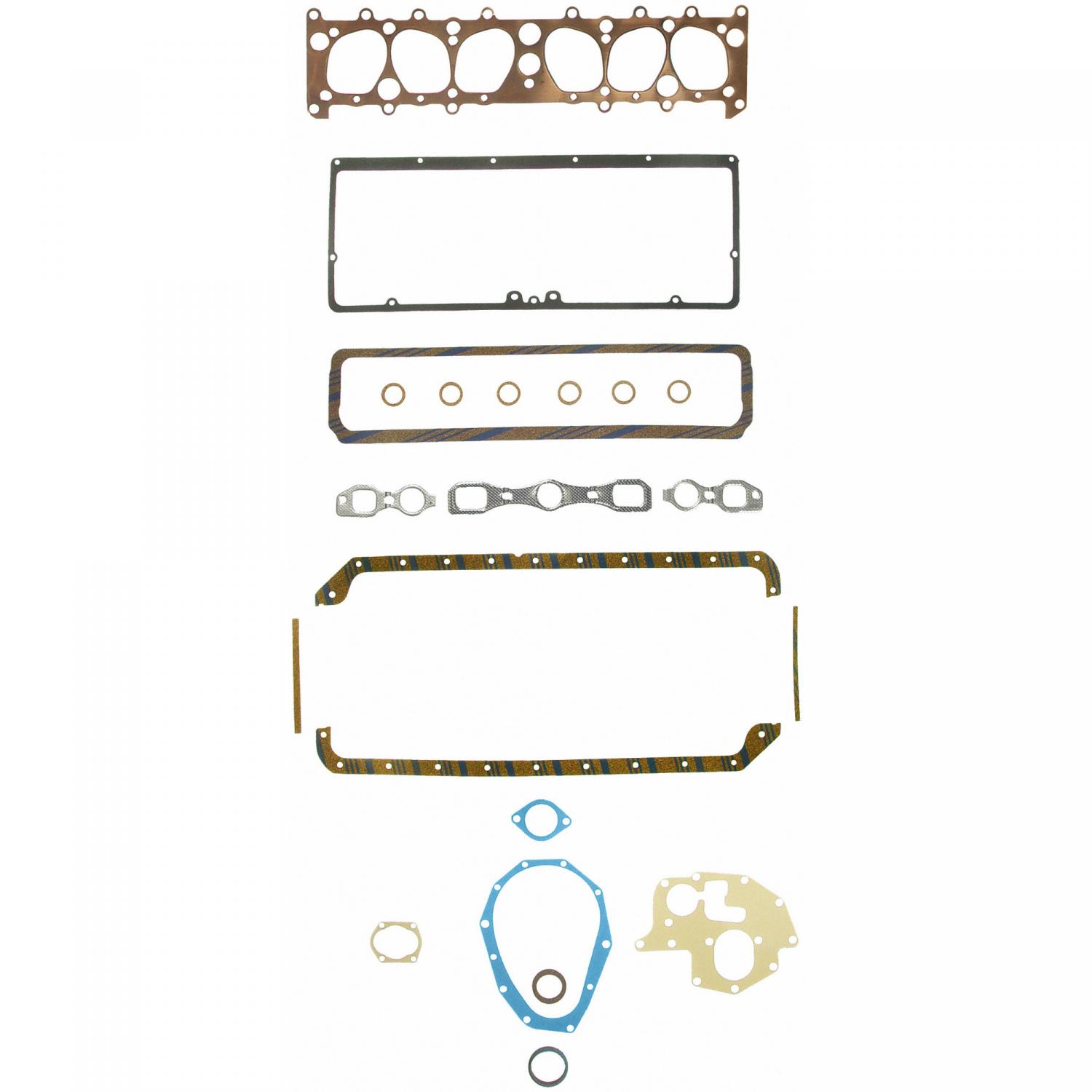Fel-Pro FS7225C - Engine Gasket Set Fel-Pro FS7225C Engine Complete Overhaul Gasket Set product image 1 of 1