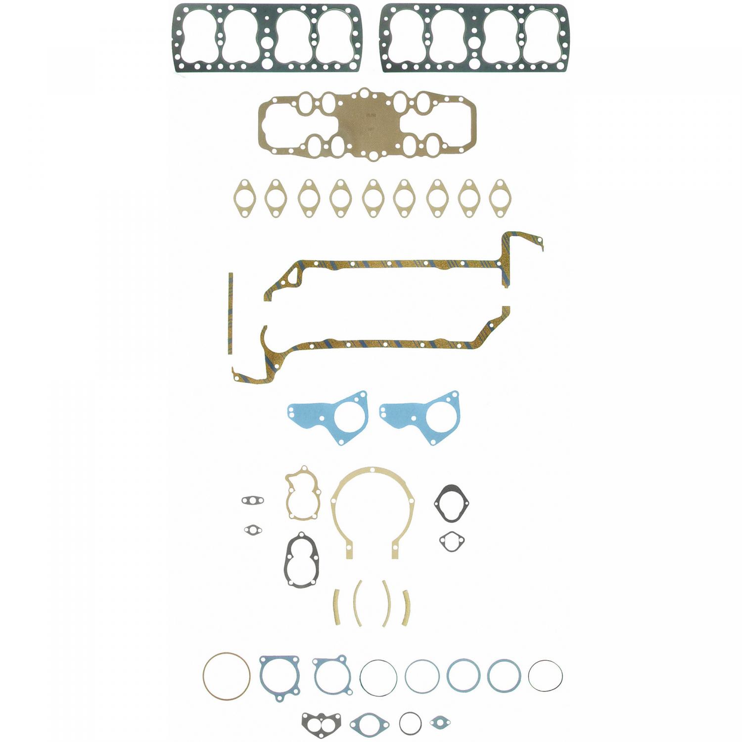 Fel-Pro FS7283B - Engine Gasket Set Fel-Pro FS7283B Engine Complete Overhaul Gasket Set product image 1 of 1