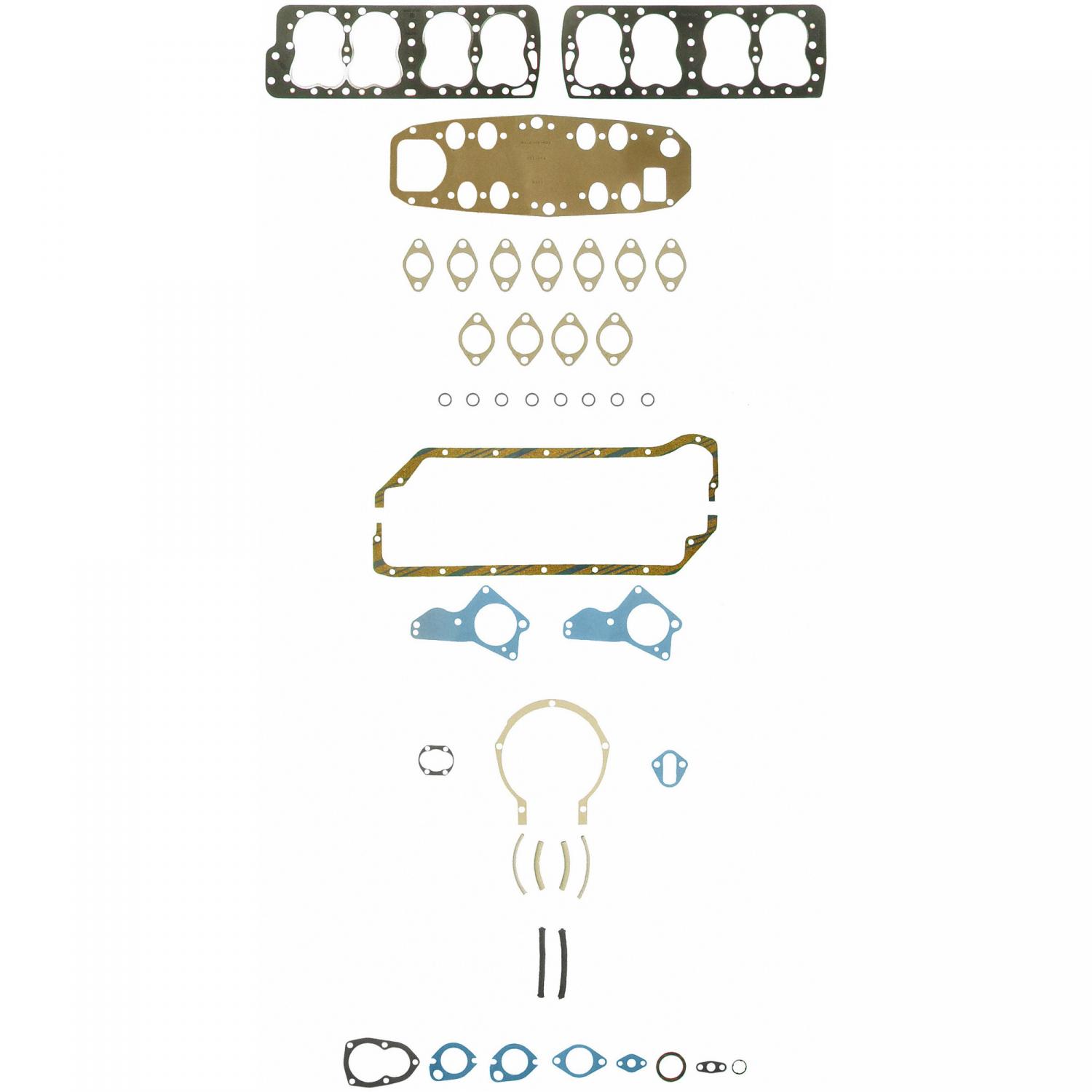 Fel-Pro FS7525B - Engine Gasket Set Fel-Pro FS7525B Engine Complete Overhaul Gasket Set product image 1 of 1
