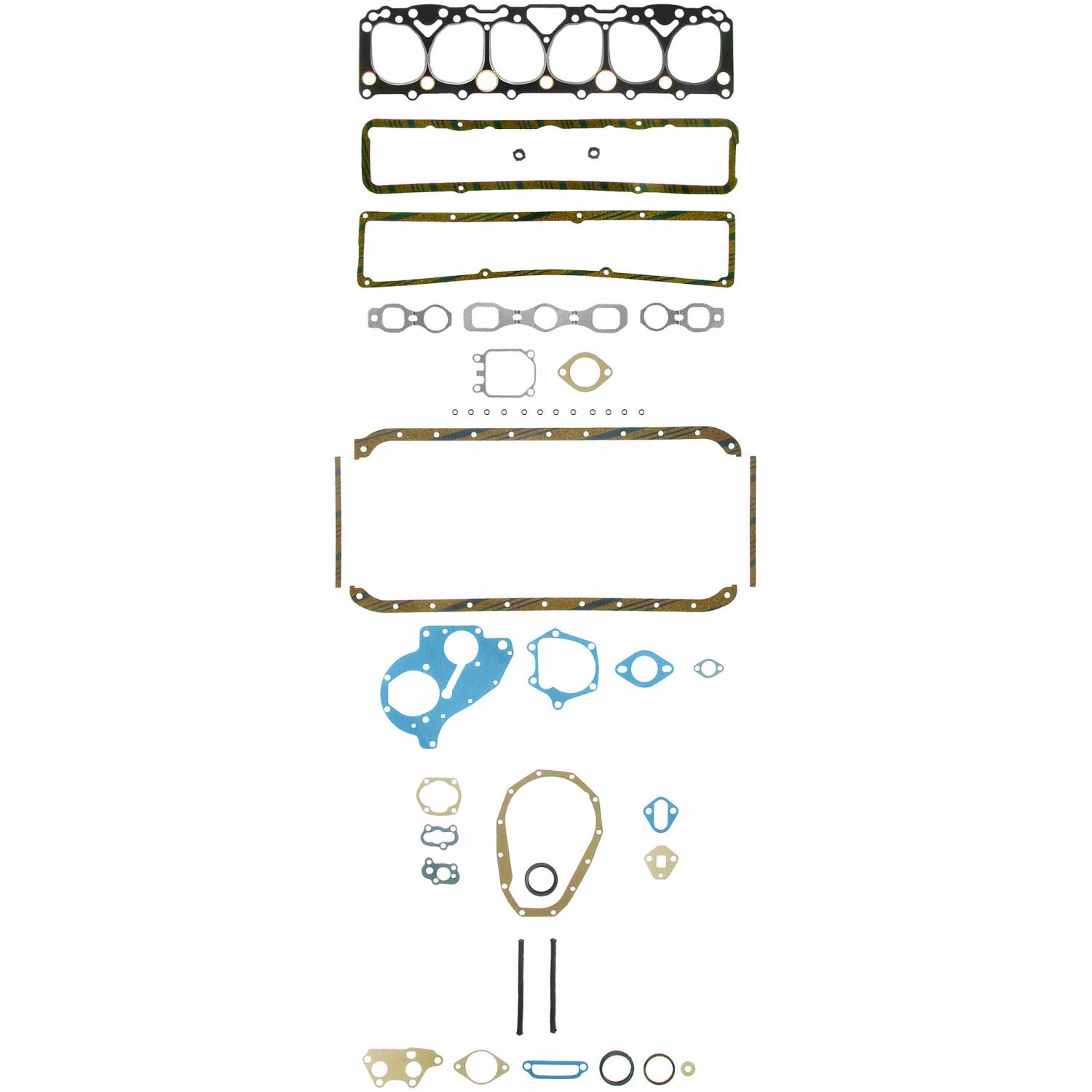 Fel-Pro FS7539B - Engine Gasket Set Fel-Pro FS7539B Engine Complete Overhaul Gasket Set product image 1 of 1