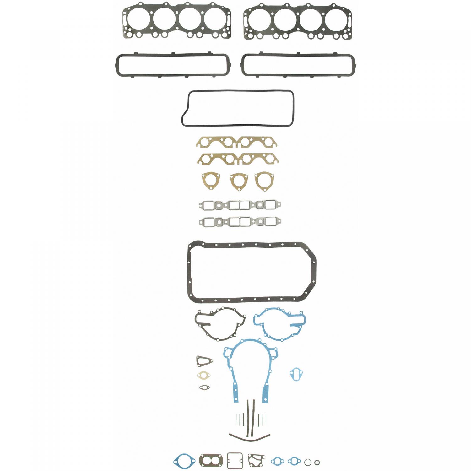 Fel-Pro FS7613S2 - Engine Gasket Set Fel-Pro FS7613S2 Engine Complete Overhaul Gasket Set product image 1 of 1