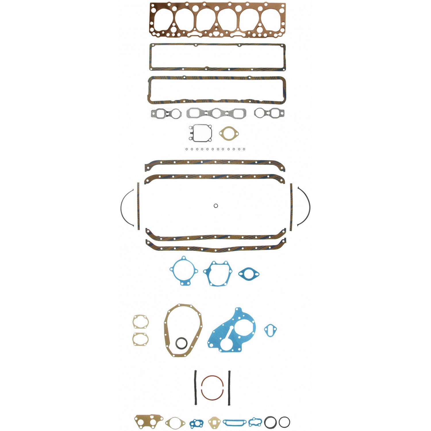 Fel-Pro FS7619C3 - Engine Gasket Set Fel-Pro FS7619C3 Engine Complete Overhaul Gasket Set product image 1 of 1