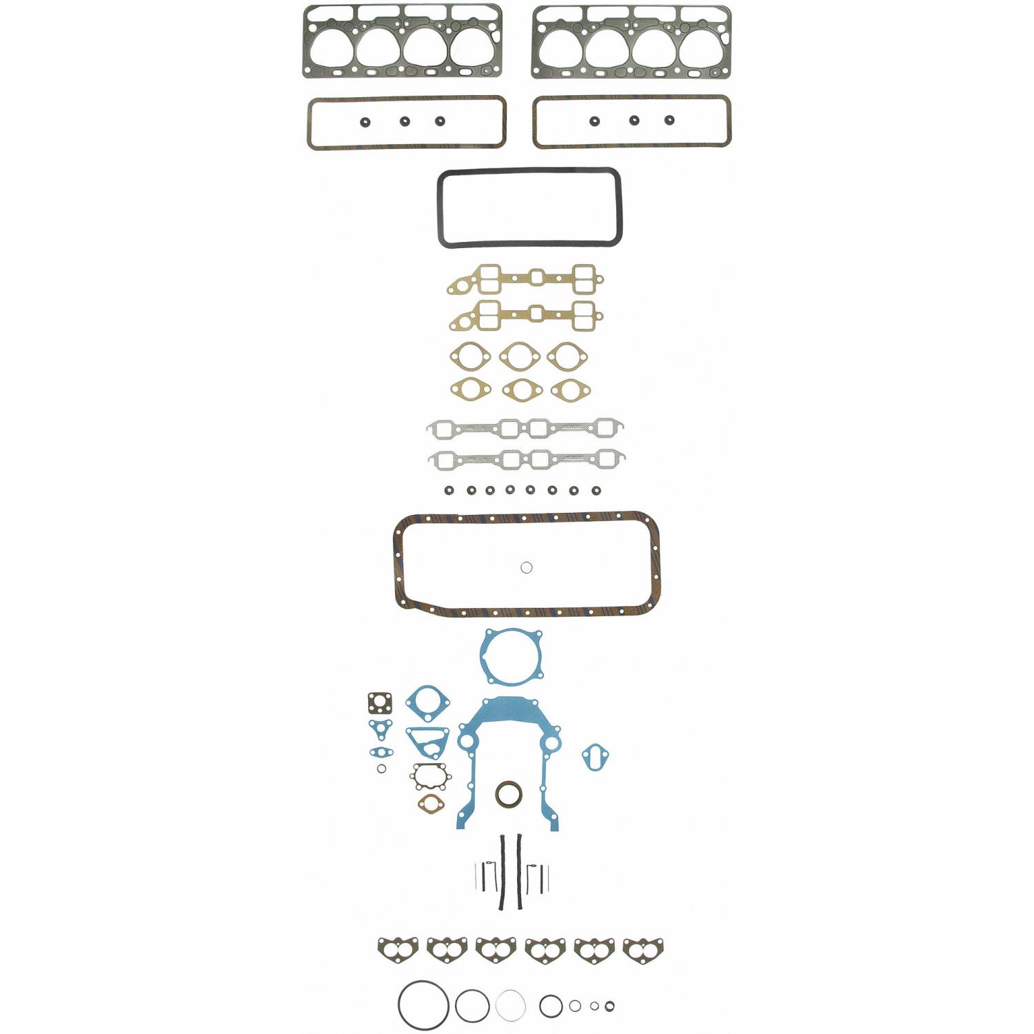 Fel-Pro FS7636SH - Engine Gasket Set Fel-Pro FS7636SH Engine Complete Overhaul Gasket Set product image 1 of 1