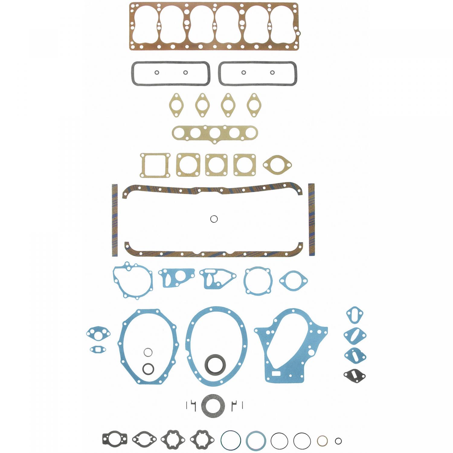Fel-Pro FS7688C2 - Engine Gasket Set Fel-Pro FS7688C2 Engine Complete Overhaul Gasket Set product image 1 of 1