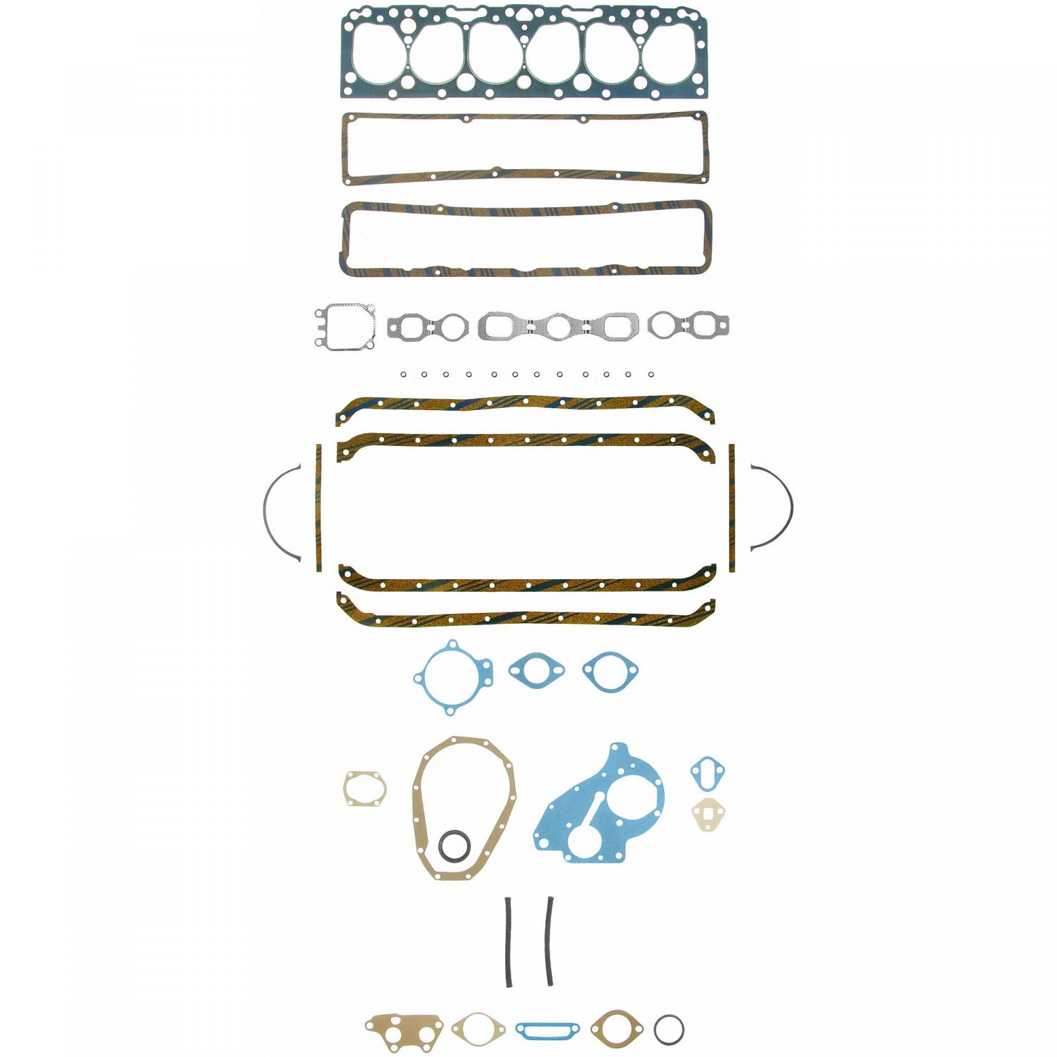 Fel-Pro FS7782B - Engine Gasket Set Fel-Pro FS7782B Engine Complete Overhaul Gasket Set product image 1 of 1