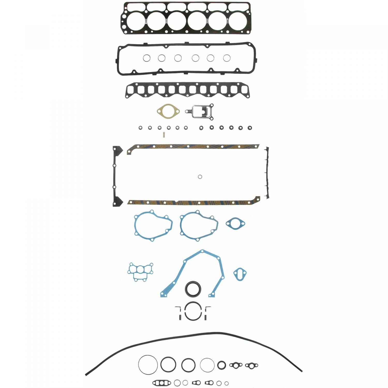 Fel-Pro FS7918PT3 - Engine Gasket Set Fel-Pro FS7918PT3 Engine Complete Overhaul Gasket Set product image 1 of 1