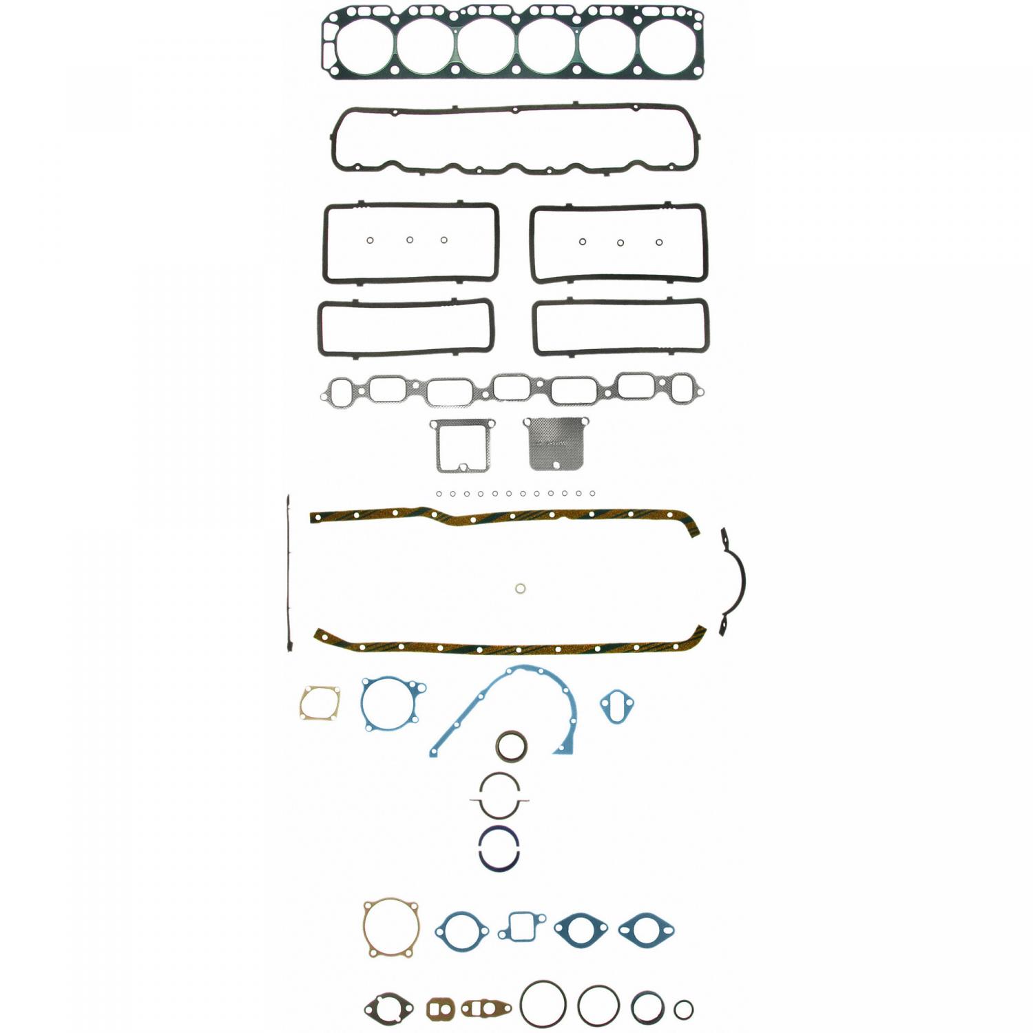 Fel-Pro FS8006PT4 - Engine Gasket Set Fel-Pro FS8006PT4 Engine Complete Overhaul Gasket Set product image 1 of 1