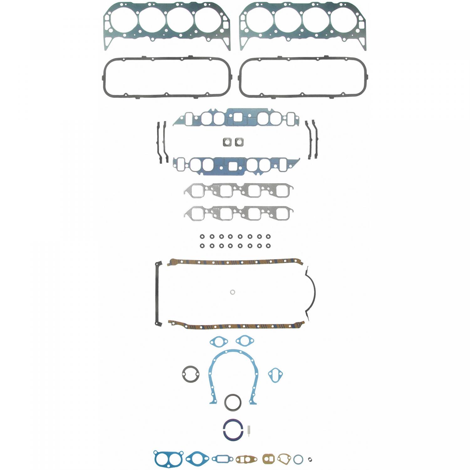 Fel-Pro FS8180PT9 - Engine Gasket Set Fel-Pro FS8180PT9 Engine Complete Overhaul Gasket Set product image 1 of 1