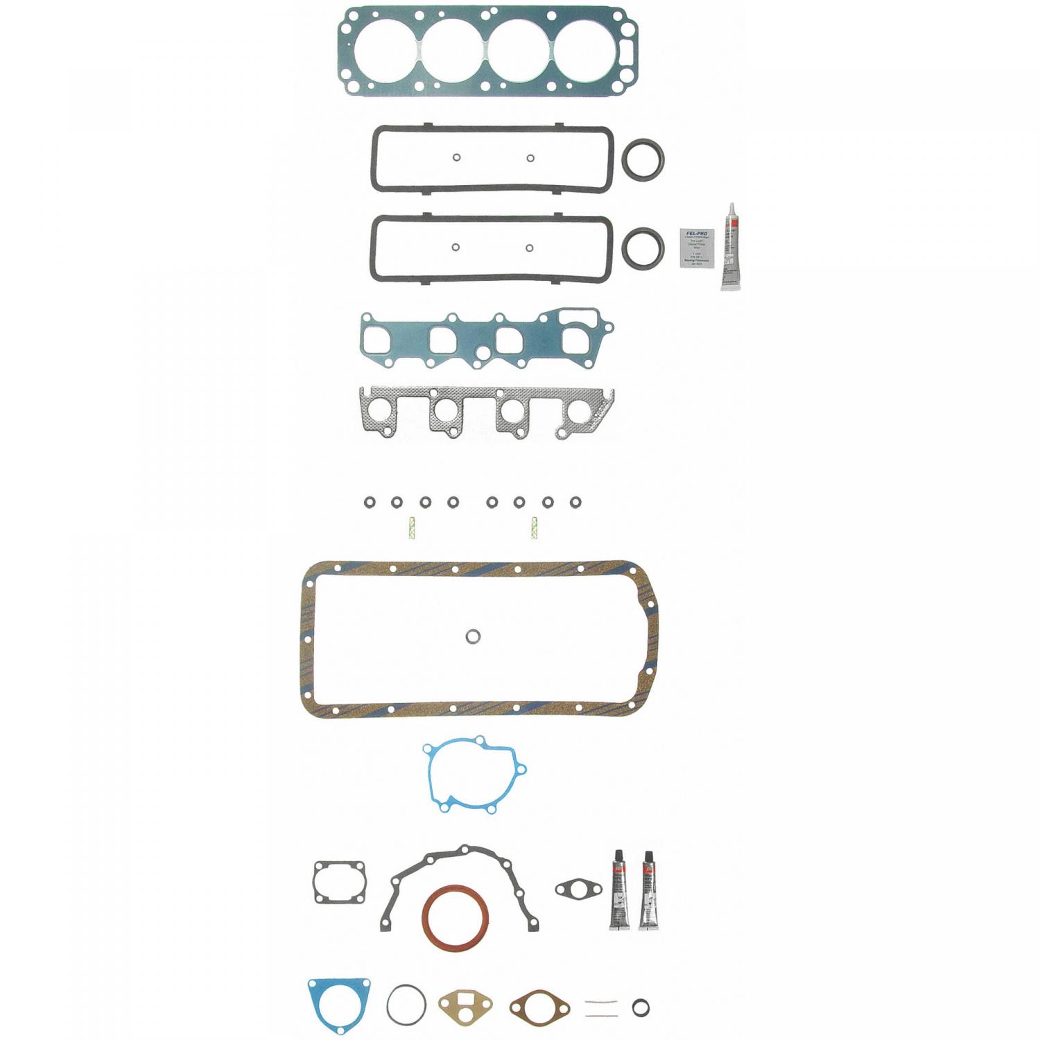 Fel-Pro FS8504PT1 - Engine Gasket Set Fel-Pro FS8504PT1 Engine Complete Overhaul Gasket Set product image 1 of 1