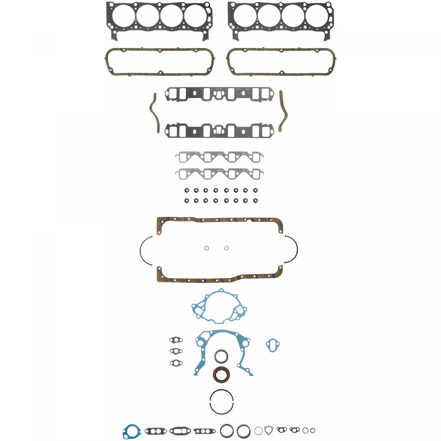 Fel-Pro FS8548PT15 - Engine Gasket Set Fel-Pro FS8548PT15 Engine Complete Overhaul Gasket Set product image 1 of 1