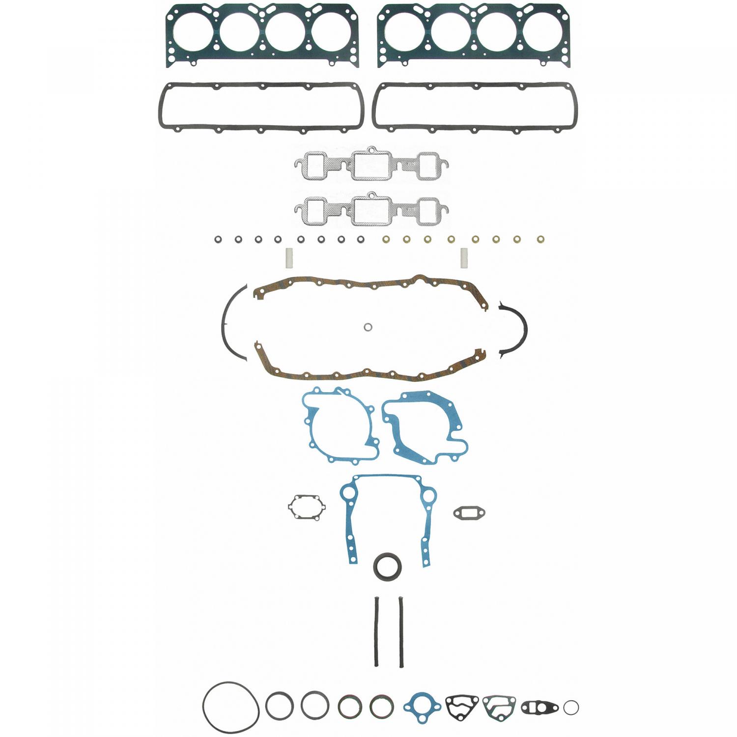 Fel-Pro FS8653PT1 - Engine Gasket Set Fel-Pro FS8653PT1 Engine Complete Overhaul Gasket Set product image 1 of 1