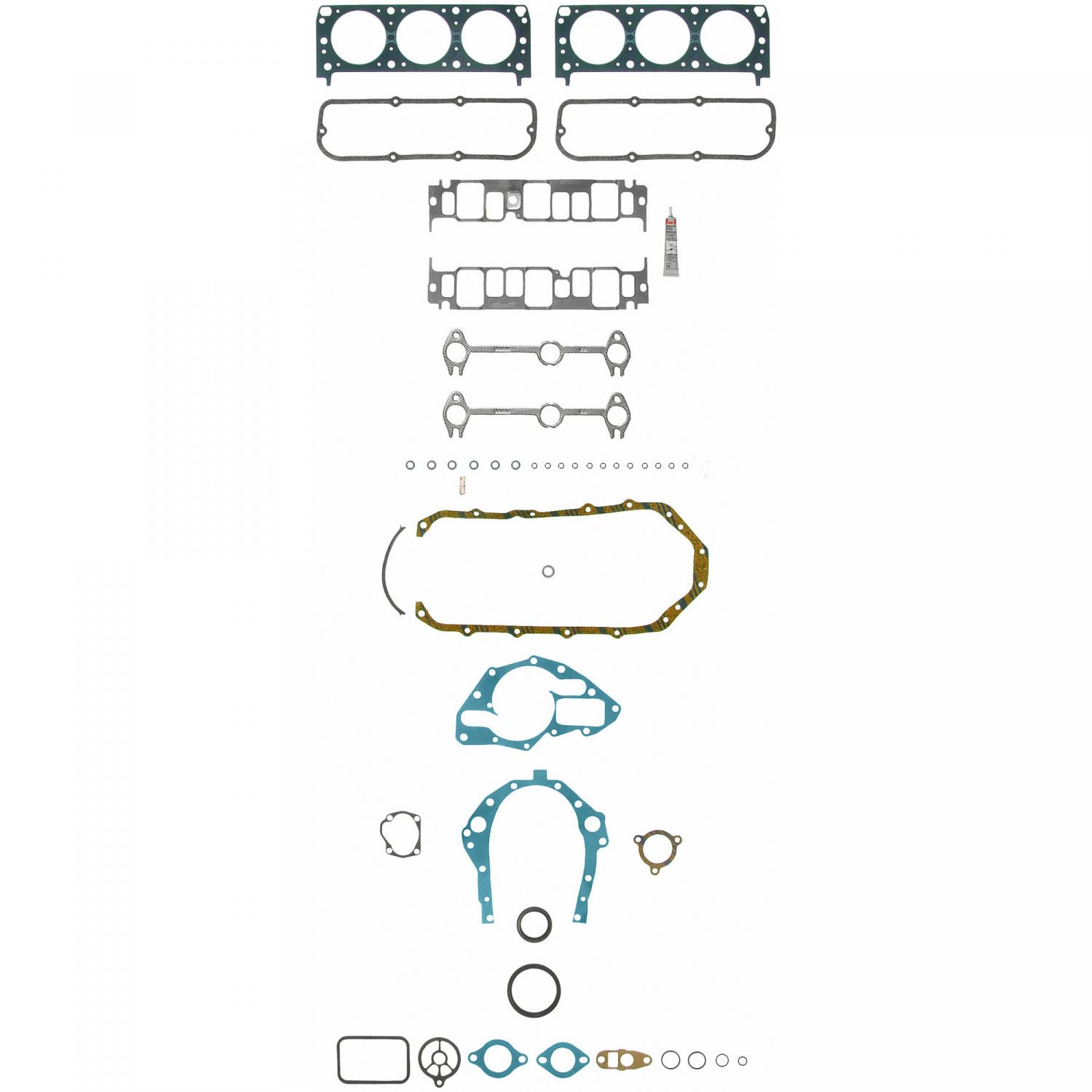 Fel-Pro FS8699PT3 - Engine Gasket Set Fel-Pro FS8699PT3 Engine Complete Overhaul Gasket Set product image 1 of 1