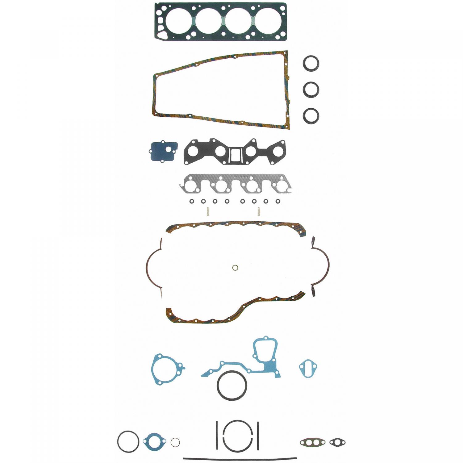 Fel-Pro FS9063PT - Engine Gasket Set Fel-Pro FS9063PT Engine Complete Overhaul Gasket Set product image 1 of 1