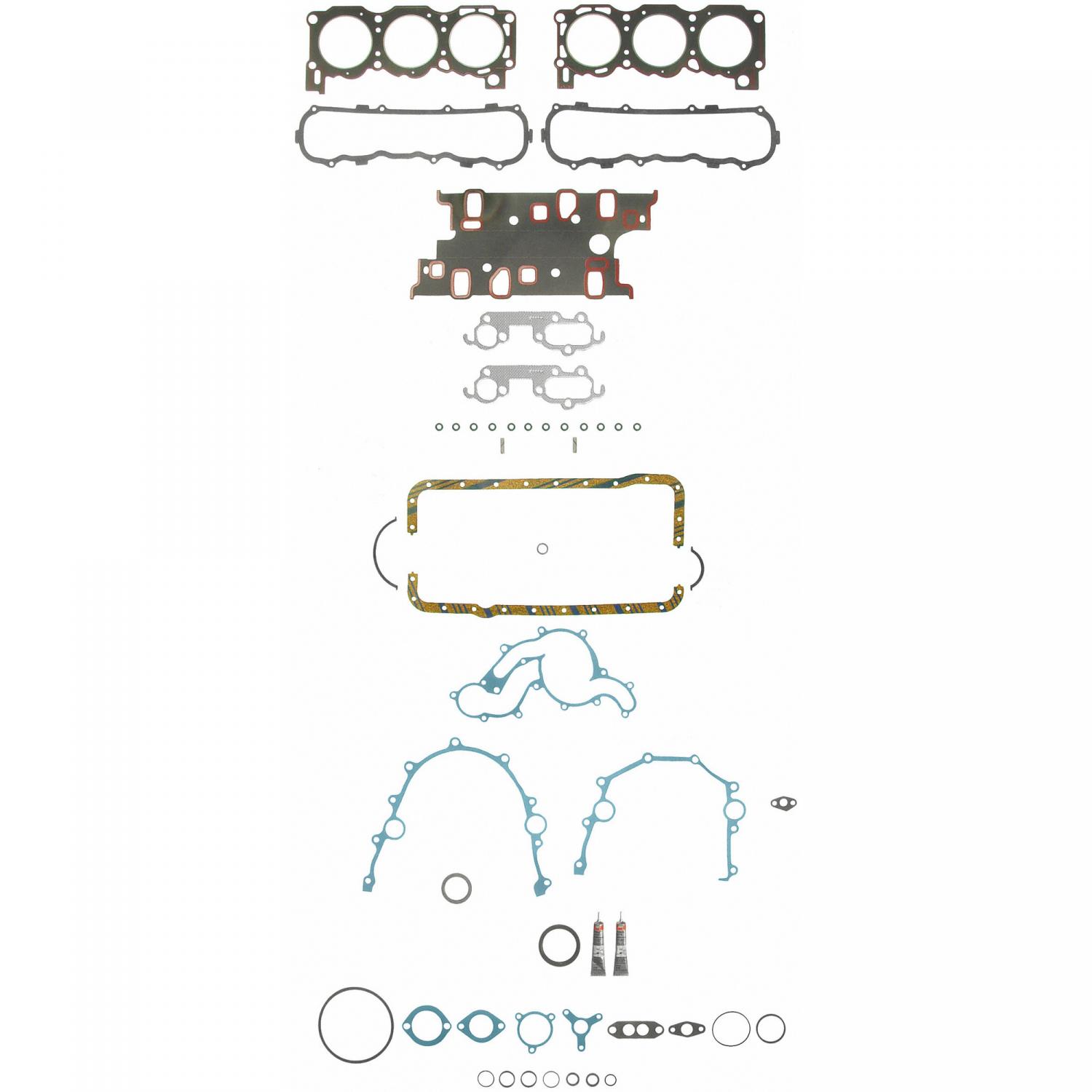 Fel-Pro FS9132PT1 - Engine Gasket Set Fel-Pro FS9132PT1 Engine Complete Overhaul Gasket Set product image 1 of 1