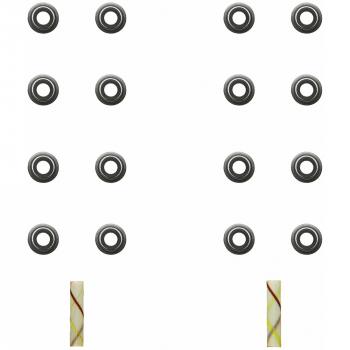 1993 Toyota Celica Engine Valve Stem Oil Seal Set Intake and Exhaust Fel-Pro SS72809 image 1 of 1