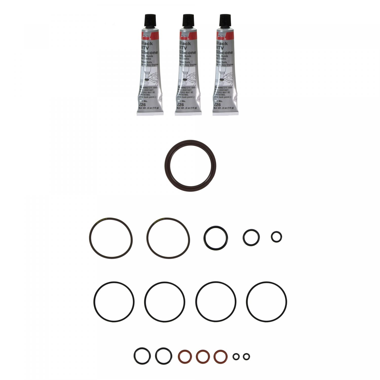 Fel-Pro TCS46181 - Engine Crankshaft Seal Kit Fel-Pro TCS46181 Engine Crankshaft Seal Kit product image 1 of 1