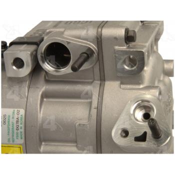 2010 Hyundai Sonata A/C Compressor Four Seasons 158306 image 3 of 4