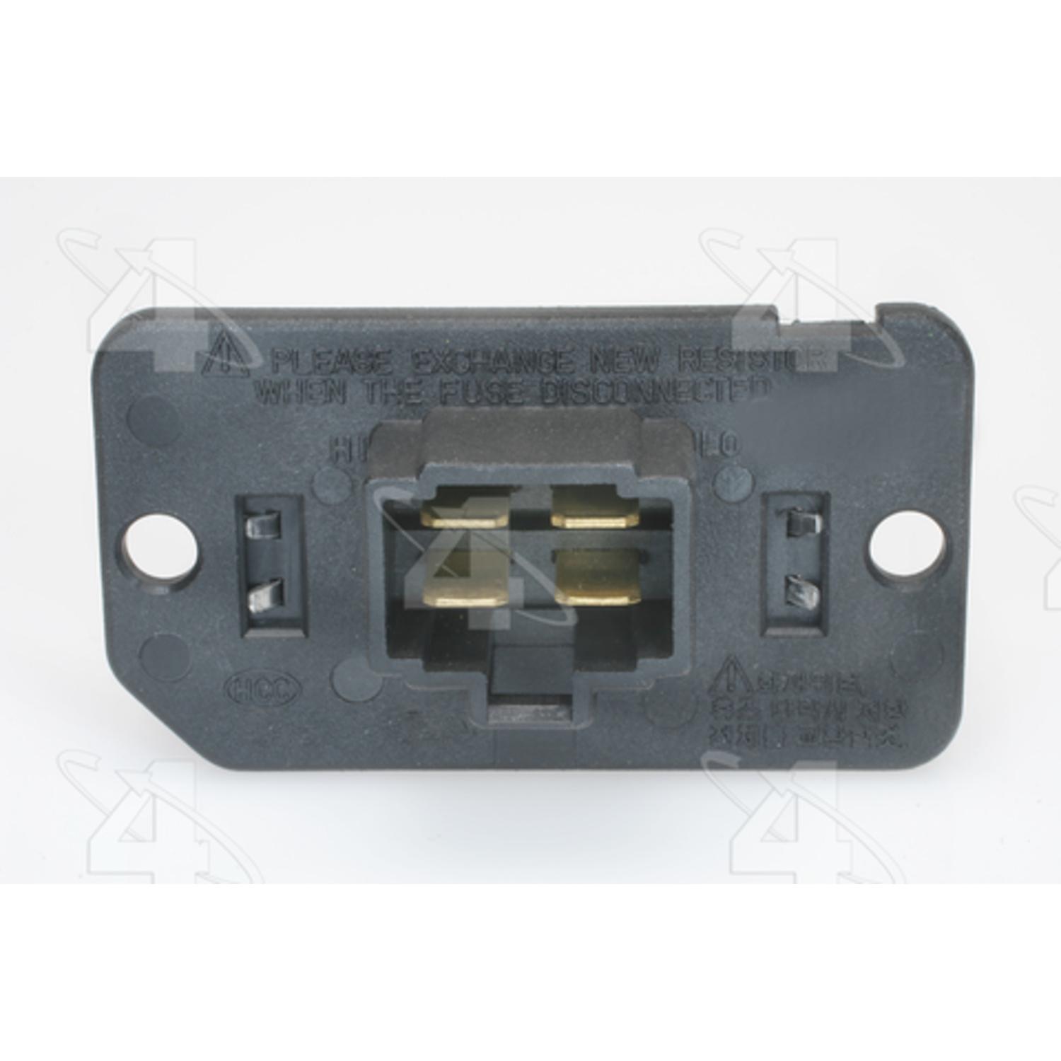 Four Seasons 20391 - HVAC Blower Motor Resistor Four Seasons 20391 HVAC Blower Motor Resistor product image 3 of 3