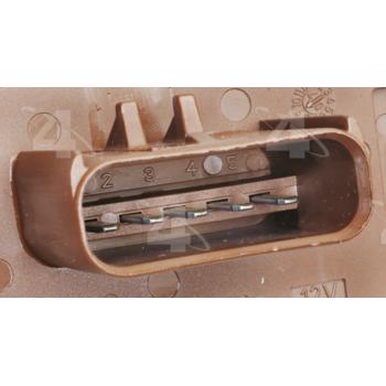 2010 Jeep Commander HVAC Blower Motor Resistor Rear Four Seasons 20446 image 3 of 3