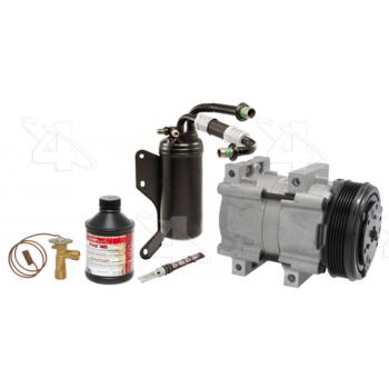 1996 Ford E-350 Econoline A/C Compressor and Component Kit Front and Rear Four Seasons 2560NK image 1 of 4