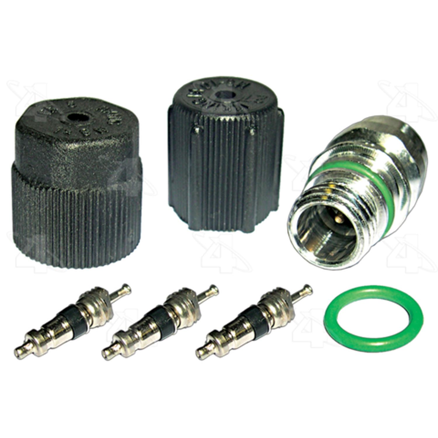 Four Seasons 26775 - A/C System Valve Core and Cap Kit Four Seasons 26775 A/C System Valve Core and Cap Kit product image 1 of 2