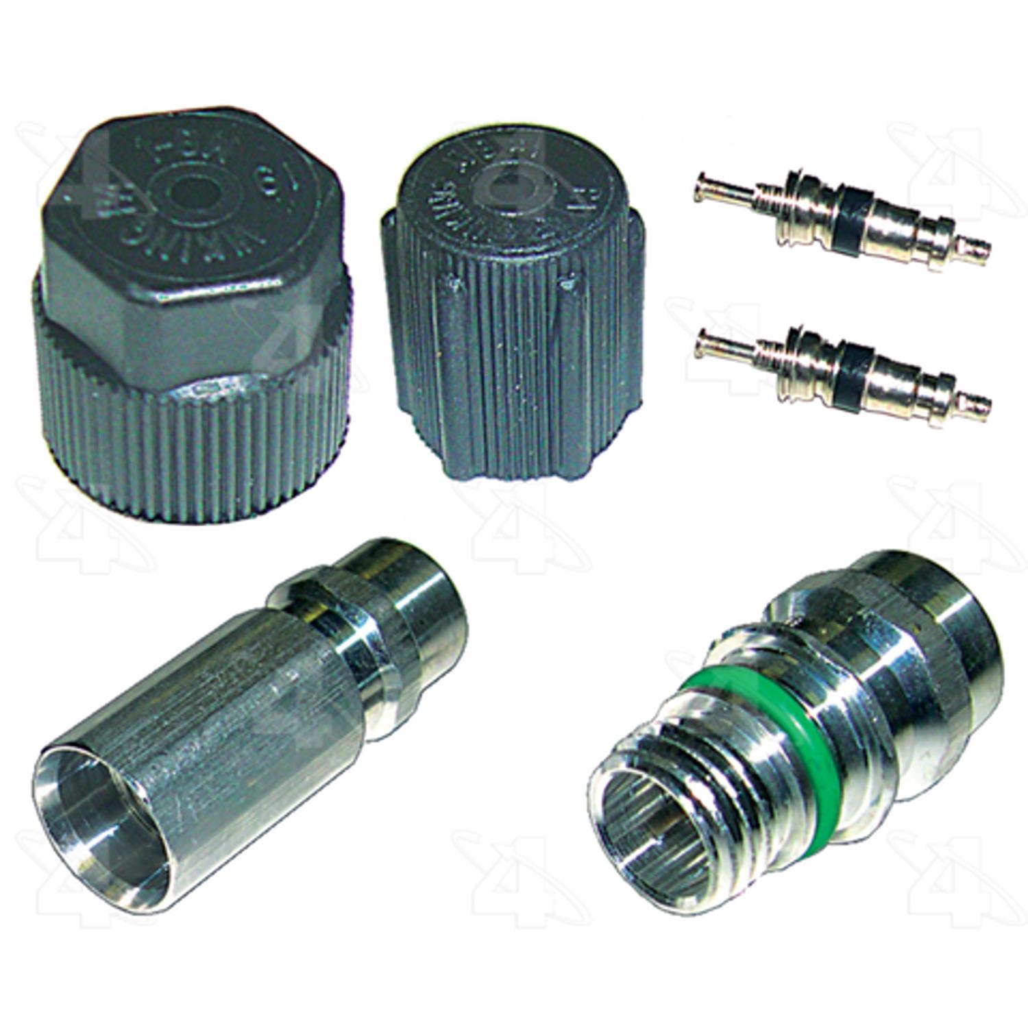 Four Seasons 26781 - A/C System Valve Core and Cap Kit Four Seasons 26781 A/C System Valve Core and Cap Kit product image 1 of 2