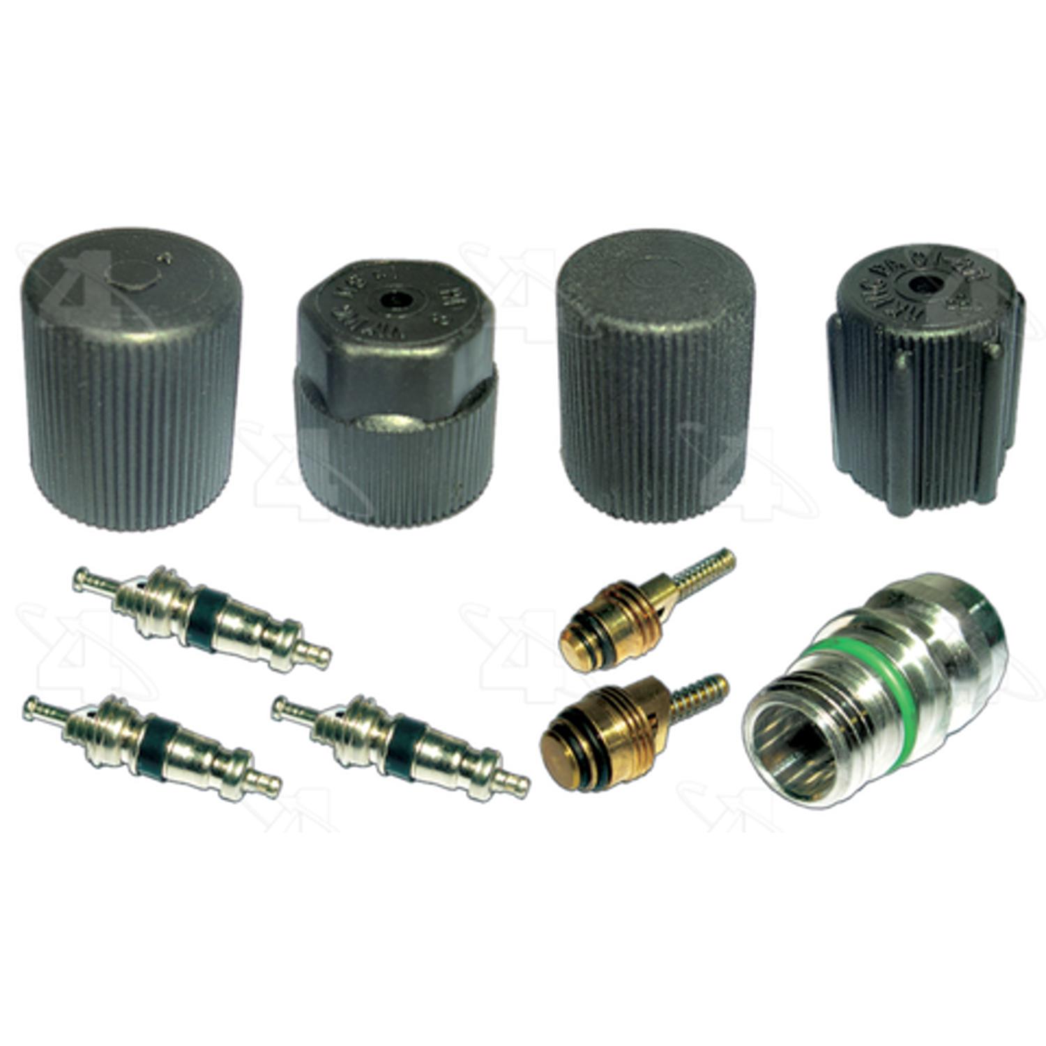 Four Seasons 26782 - A/C System Valve Core and Cap Kit Four Seasons 26782 A/C System Valve Core and Cap Kit product image 1 of 2