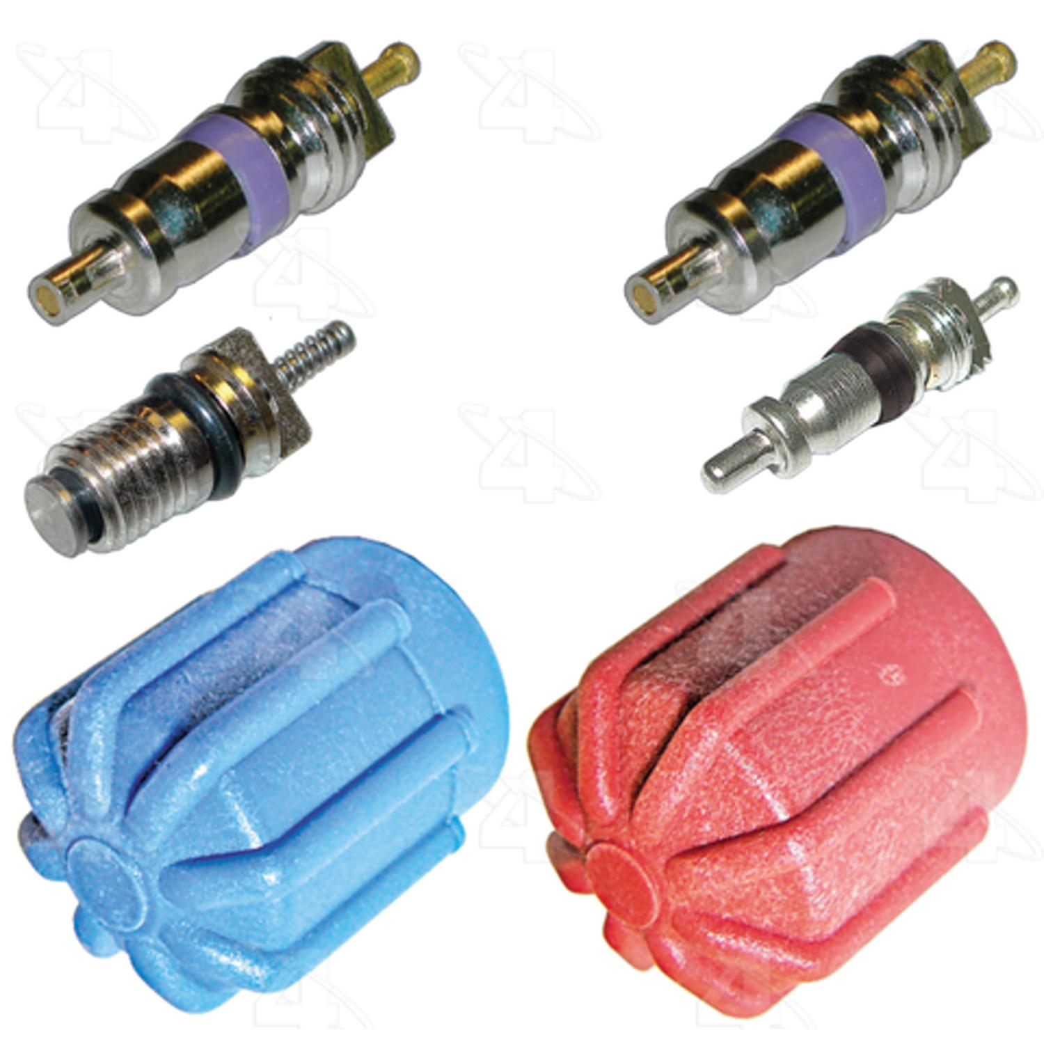 Four Seasons 26826 - A/C System Valve Core and Cap Kit Four Seasons 26826 A/C System Valve Core and Cap Kit product image 1 of 2
